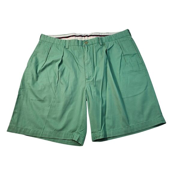 Polo Golf ralph lauren sea green sz 42 pleated fairway twill golf preppy shorts - Picture 1 of 8
